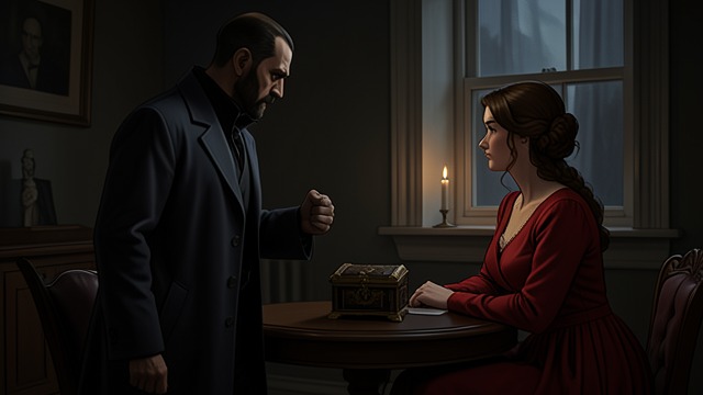 Grief and Enchantment from "The Secret Vampire". A Bereaved King Loss exploited Samara approaches Vlad while he grieves for Carmilla.