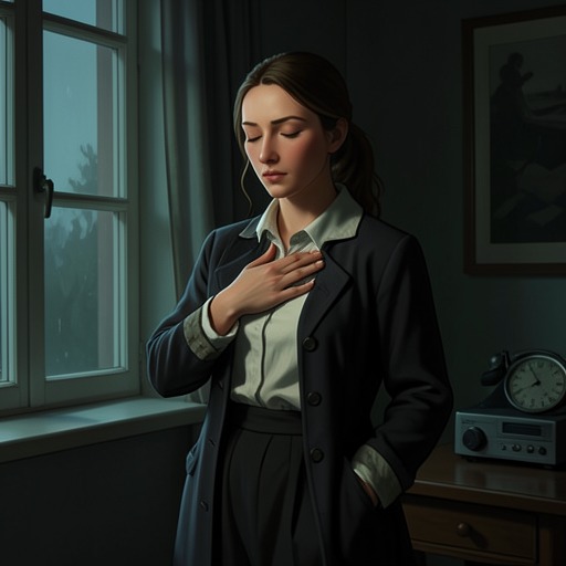 Celeste’s Connection to Her Mother from "The Secret Vampire". This flow follows Celeste’s grief for Amanda and the supernatural guidance that helps her understand her own strength.