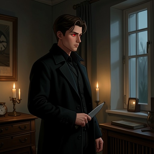 Callum’s Moral Transformation from "The Secret Vampire". This flow traces Callum’s movement from reluctant predator to protector and ruler who challenges vampire hunting.
