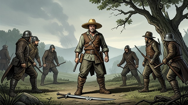 Legend Against Reality from "The Legend of William Oh". Legend Against Reality A Name as Weapon When William Oh identifies himself, the bandits hesitate because his reputation exceeds their expectations.