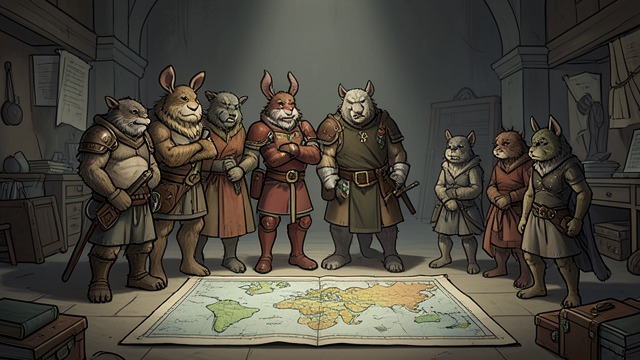 The Coalition’s Future from "The Legend of William Oh". The Coalition’s Future Shared Expertise Kobold traps, Jibleya alchemy, human mobility, and Loth’s command create a force larger than any individual Party.