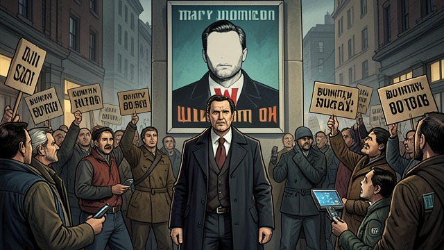 The Bounty Alert from "The Legend of William Oh". The Bounty Alert Public Confirmation The System announces James “No-face” Elroy as wanted for assassination and human trafficking.