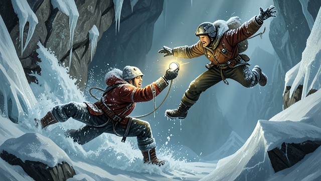 The Saved Nuker from "The Legend of William Oh". The Saved Nuker A Fall Through the Ice Mason falls from the fractured underside of the Third Floor while fighting Kaith.