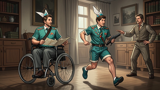 The Shared Party from "The Legend of William Oh". The Shared Party A Formal Bond William Oh and Loth form a Party while racing a wheelchair toward the Exchange Hall.