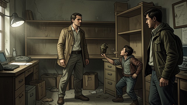 The Castle Office from "The Legend of William Oh". The Castle Office An Empty Shelf William Oh finds that someone has already taken the most important Relic from the Lord’s office.