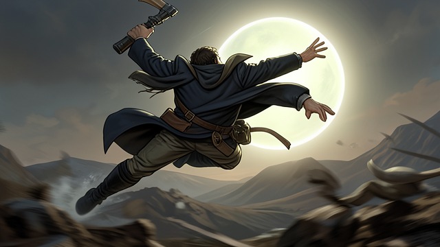 Gravity Flight from "The Legend of William Oh". Gravity Flight A New Interpretation William Oh targets his Phantom Hand with Gravity Charge and uses its movement as a continuously advancing destination.