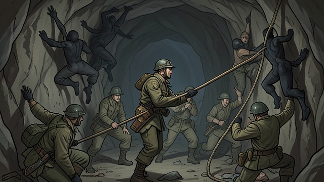 The Kaith Ambush from "The Legend of William Oh". The Kaith Ambush Enemies from Below Kaith climb the cavern walls and attack the scouting party before it can withdraw.