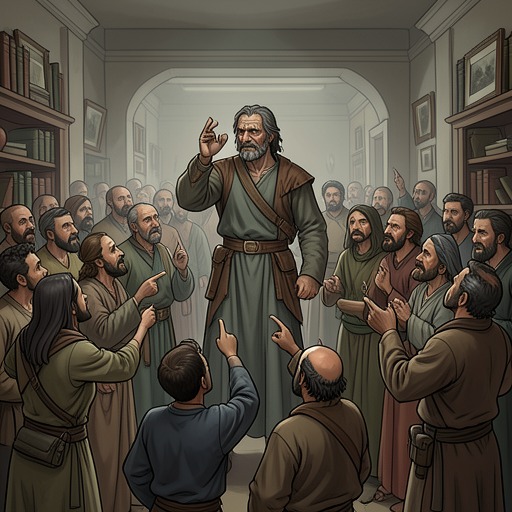 The Fame of William Oh from "The Legend of William Oh". This flow traces how Jason Salazar’s propaganda turns William Oh into a legend whose reputation attracts allies, challengers, and enemies.
