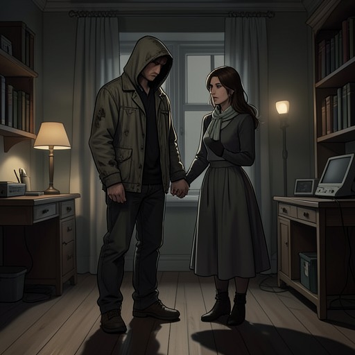 Gertrude’s Guardianship from "The Legend of William Oh". This flow follows the protective but difficult bond between William Oh and Gertrude as care, discipline, and fear shape Will’s departure from the orphanage.