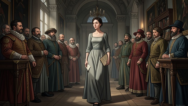 Court Servant from "The Three Musketeers". A Small Woman in Great Politics Queen's Confidence Constance serves Queen Anne and carries information through the palace's dangerous network.