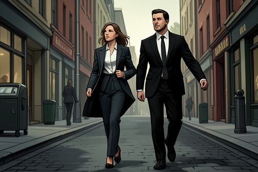Carter Becomes Angela’s Close Protector After a Threat from "MARRIED TO MY MASTER: A Bad Boy Hitman Romance". A threat delivered by mail turns Angela McCarron’s already rule-bound life into a security problem and brings Carter Prince into it as her bodyguard.