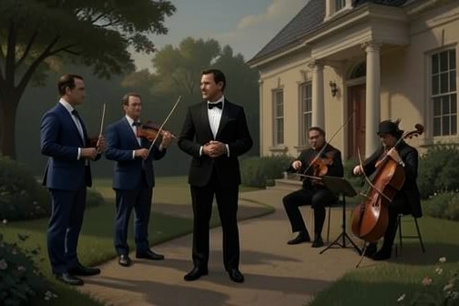 Dane and Emily’s Wedding from "MARRIED TO MY MASTER: A Bad Boy Hitman Romance". Dane and Emily’s Wedding is the backyard ceremony in which Dane Bishop and Emily West make their relationship a marriage.