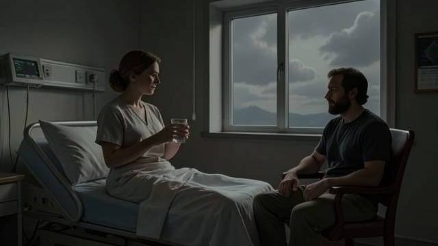 Jas Stays Beside Emily from "MARRIED TO MY MASTER: A Bad Boy Hitman Romance". Jas Stays Beside Emily Practical companionship Jas remains with Emily in hospital, bringing water and staying through the uncertainty.