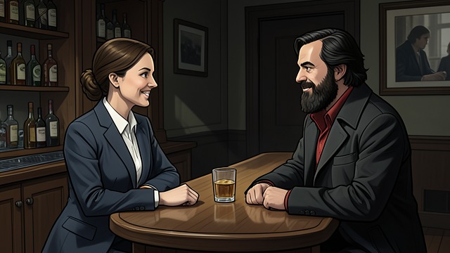 Flirtation at the Bar from "MARRIED TO MY MASTER: A Bad Boy Hitman Romance". Flirtation at the Bar Professional pretense Scarlet meets Cormac at The Leprechaun while acting as an FBI agent and insisting on formal distance.
