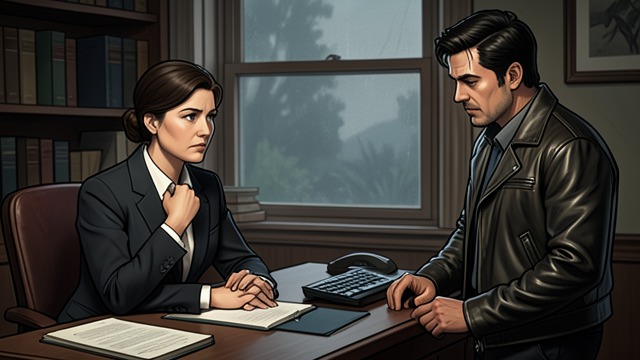 The Agent’s Public Mask from "MARRIED TO MY MASTER: A Bad Boy Hitman Romance". The Agent’s Public Mask Discipline as protection Scarlet presents herself as controlled, formal, and professionally distant.