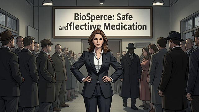 The CEO’s Public Persona from "MARRIED TO MY MASTER: A Bad Boy Hitman Romance". The CEO’s Public Persona A confident message Emily presents BioSphere as a company devoted to safe and effective medication.