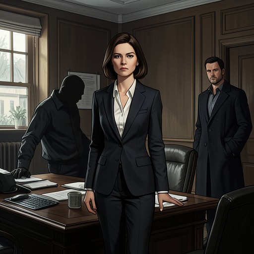Professional Identity Under Strain from "MARRIED TO MY MASTER: A Bad Boy Hitman Romance". Scarlet’s identity as an FBI agent is repeatedly challenged by desire, grief, corruption, and the need to act outside compromised institutions.