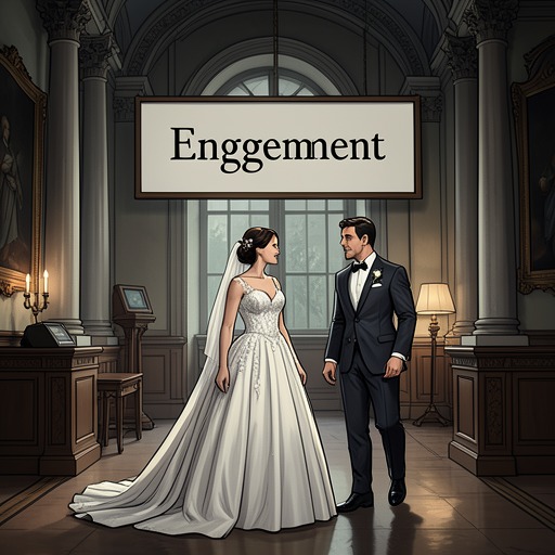 The Marriage Emily Almost Chose from "MARRIED TO MY MASTER: A Bad Boy Hitman Romance". Emily’s engagement to Ian functions as a subplot about security, social expectation, and the difference between a viable future and an emotionally chosen one.