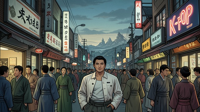 A Narrow Image from "O fenômeno Jungkook: O sucesso do BTS e a criação de um superstar mundial". Korea before the Wave Western audiences often understand Korea through war imagery, limited media references, or stereotypes.