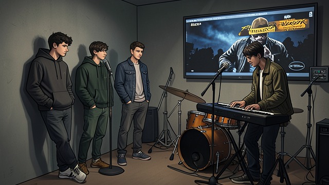 The Hip Hop Experiment from "O fenômeno Jungkook: O sucesso do BTS e a criação de um superstar mundial". A Hybrid Design Bang begins with a rap-centered project built around RM, then expands it into a group combining rappers, vocalists, and dancers.