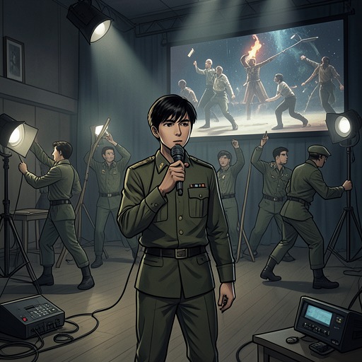 The Hidden Labor of Performance from "O fenômeno Jungkook: O sucesso do BTS e a criação de um superstar mundial". This flow follows the physical and institutional labor behind the apparently effortless idol image.