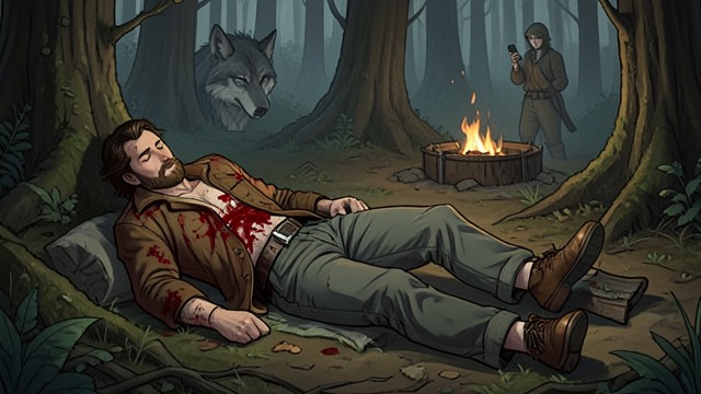 Abner’s Last Trail from "How to Flirt with A Naked Werewolf". Abner’s Last Trail A Discovery in the Woods Mo and Cooper find Abner Golightly gravely wounded at a campsite, where he dies before help can arrive.
