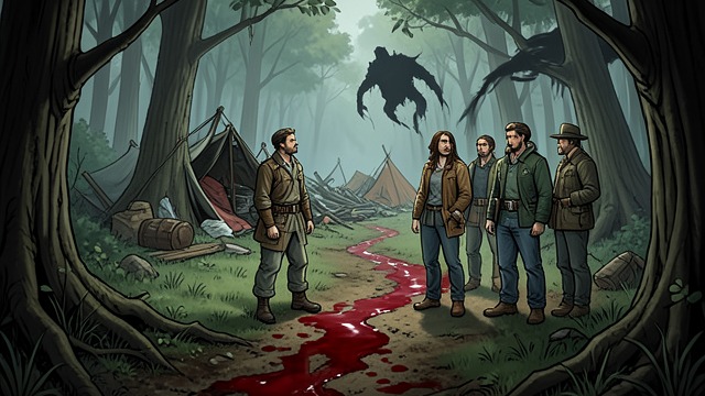 A Pattern Grows from "How to Flirt with A Naked Werewolf". A Pattern Grows The Wilderness Turns Dangerous The hikers’ wrecked campsite and bloodied trail suggest that a wolf has attacked again, and residents begin…