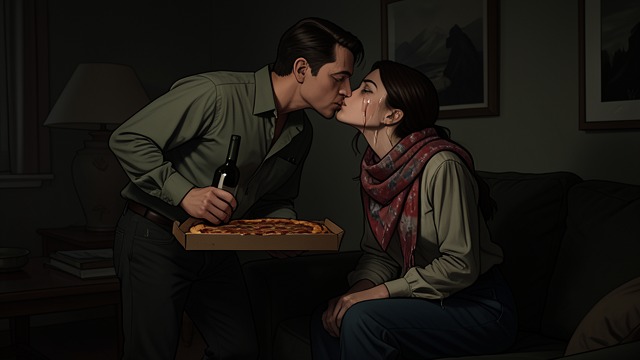 An Honest Refusal from "How to Flirt with A Naked Werewolf". An Honest Refusal A Lonely Evening Alan brings Mo pizza and wine, then kisses her while she is grieving Cooper’s absence.