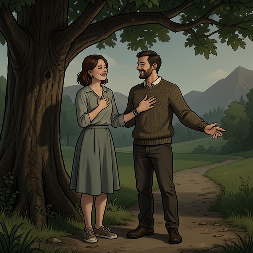 Mo and Alan’s Almost-Romance from "How to Flirt with A Naked Werewolf". Alan’s sincere courtship and friendship with Mo reveal the difference between safe affection and the bond she chooses with Cooper.
