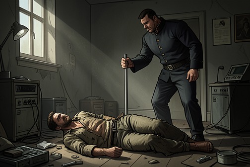 埃尔达尔被俘并沦为角斗奴隶 from "The Vampire Prince’s Bride". Erdal’s enslavement is the formative catastrophe that separates him from his birthright and recasts him as property, gladiator, and soldier.
