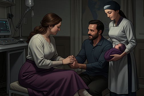 Alora’s Birth from "The Vampire Prince’s Bride". Alora’s Birth is the moment when Thea and Logan’s difficult pregnancy ends in the arrival of a healthy daughter whose purple scales reveal her dragon-shifter…