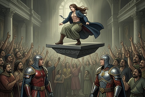 Cheryl Chooses Both Kings from "The Vampire Prince’s Bride". Cheryl Chooses Both Kings marks the moment when Cheryl converts an apparent royal succession into a three-person union.