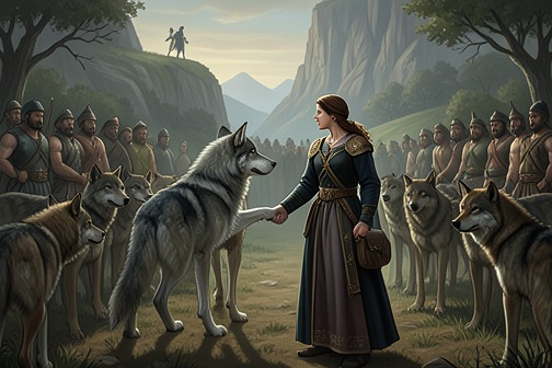 Harrod and Siobhan's pack union announcement from "The Vampire Prince’s Bride". Harrod and Siobhan's pack union announcement is the public moment when their private relationship becomes a recognized werewolf union.