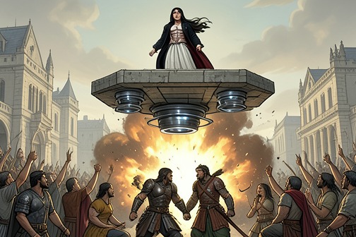 The Shrine Sabotage and Ambush from "The Vampire Prince’s Bride". The Shrine Sabotage and Ambush is the crisis that converts Cheryl’s royal selection from a controlled fertility ritual into an armed struggle over succession…