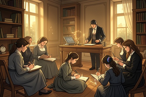 Transformation of Matheus's harem into a school from "The Vampire Prince’s Bride". Transformation of Matheus's harem into a school is the reform through which Alice repurposes Matheus's former harem as a place of education, magical practice…