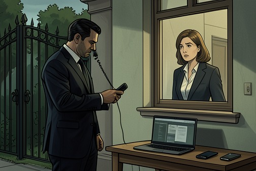 Will's stalking escalation from "The Vampire Prince’s Bride". Will's stalking escalation is the turning point at which Kaelyn's unwanted attention becomes an immediate threat to her private life and physical security.