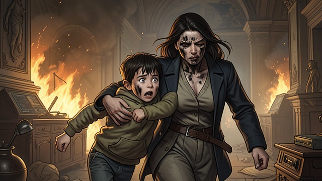 Royal Childhood from "The Vampire Prince’s Bride". The Hidden Heir Palace Disaster Erdal witnesses the assassination of his parents during the Rok invasion.