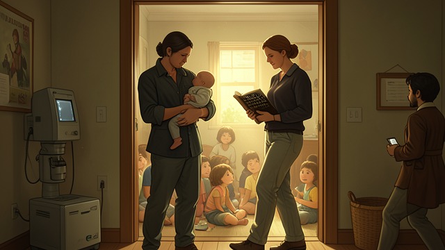 Shared Parenthood from "The Vampire Prince’s Bride". Reproduction as Partnership Family Formation Children become shared responsibilities rather than instruments of succession alone.