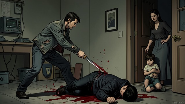 Necessary Violence from "The Vampire Prince’s Bride". Survival’s First Law Immediate Action Characters kill attackers who threaten mates, children, or communities.