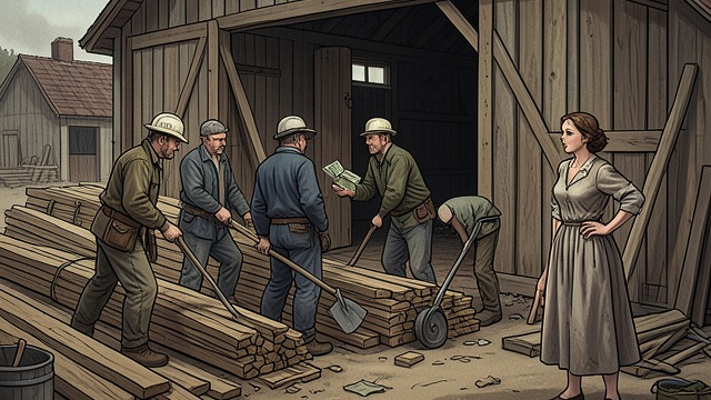 Farm Rebuilt from "The Vampire Prince’s Bride". Practical Salvation Labor and Capital The Bears repair the farm, provide money, and help Danita establish her alpaca herd.
