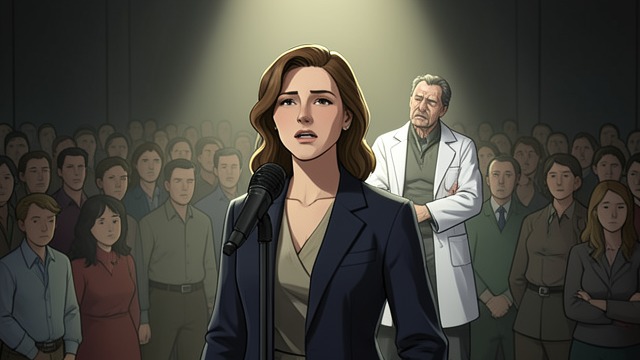 Hostage Broadcast from "The Vampire Prince’s Bride". Propaganda Turns Inward Public Theater Crystal Scott stages a broadcast designed to prove that shifters are inherently dangerous.