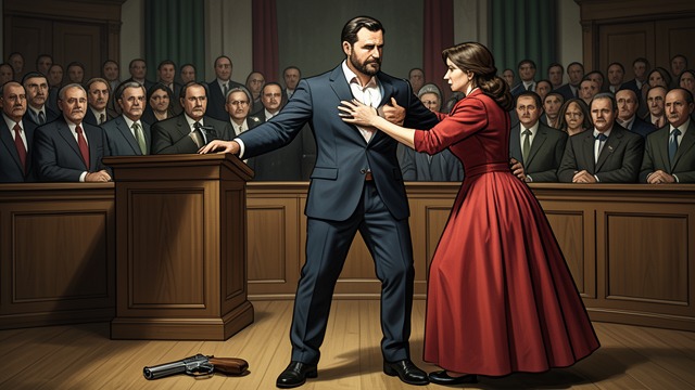 Office Shooting from "The Vampire Prince’s Bride". A Political Target Failed Assassination Seth Fischer is shot while preparing a speech against the Shifter Registry Act.