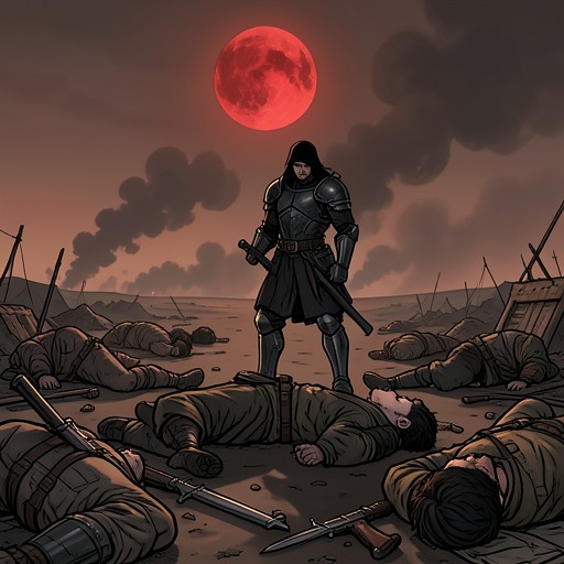 The Rebeluna War from "The Vampire Prince’s Bride". This flow follows Darius’s escalating campaign from scattered attacks to a decisive confrontation that ends the vampire-shifter war.