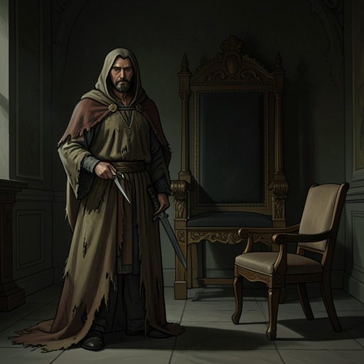 The Rothgar Coup from "The Vampire Prince’s Bride". This flow traces how Keralth converts dynastic resentment into murder, imprisonment, and a final struggle for legitimacy.