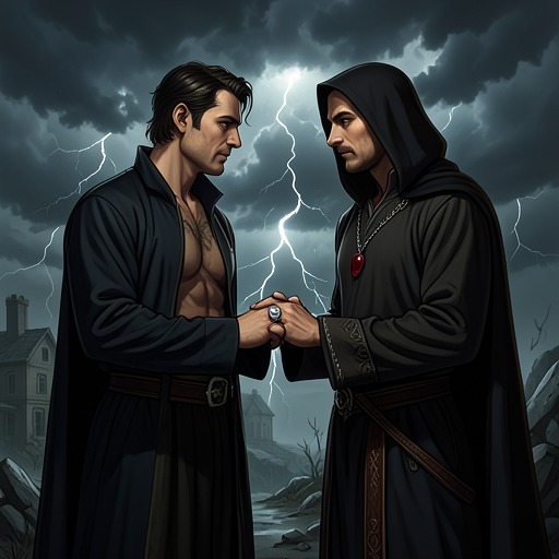 Mate Bonds Versus Choice from "The Vampire Prince’s Bride". This flow traces the tension between supernatural destiny and the human need to choose love freely.