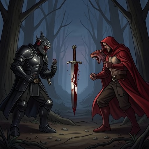 The Vampire-Shifter War from "The Vampire Prince’s Bride". This flow follows the escalation, personalization, and resolution of the long conflict between Iosif’s vampires and the Rebeluna.