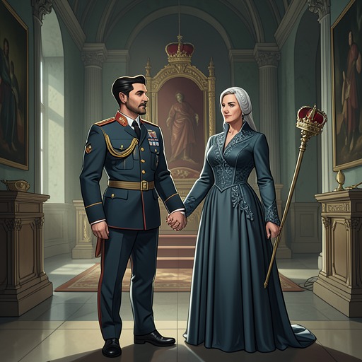 Darius and Cleo’s Rise to Power from "The Vampire Prince’s Bride". This flow traces a strategic marriage that evolves into love while carrying its partners from political ambition to shared rule.