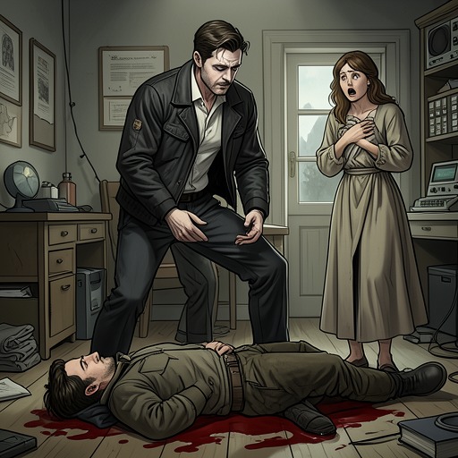 Violence and Its Aftermath from "The Vampire Prince’s Bride". This flow traces how characters respond to killing, from instinctive brutality through guilt, therapy, and moral reconstruction.