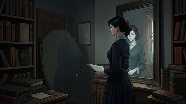 Gothic Reinvention from "RE". Gothic Reinvention Elena Seelbaugh dyes her hair black and adopts a gothic persona after Tabitha Moore’s attack.