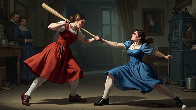 Erica’s Retaliation from "RE". Erica’s Retaliation Erica Taylor interprets Ashlee’s removal as another theft and attacks Tabitha Moore with a Louisville Slugger.